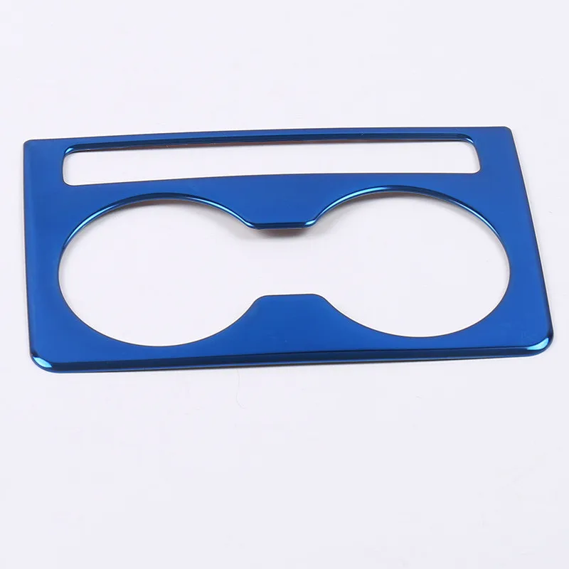 

For Mazda CX-5 CX5 Accessories 2017-2020 Car Rear Seat Drink Cup Holder Cover Trim Decoration Interior Mouldings Stainless Steel