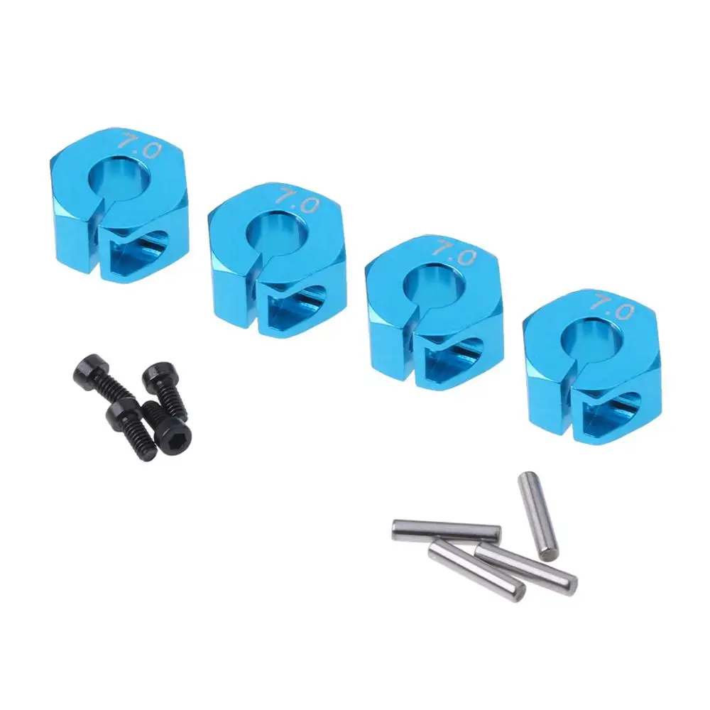 1:10 шина для радиоуправляемого автомобиля Запчасти сплав 7 0 колеса с шестигранной