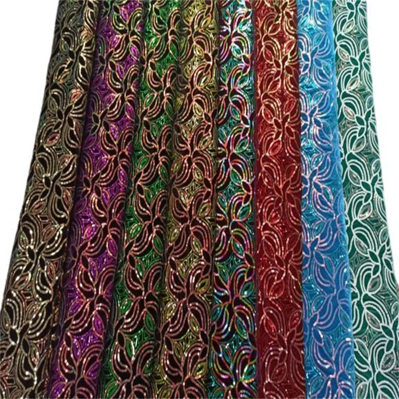 

Новейшая африканская кружевная ткань 2021, высококачественные бархатные кружева, розовые, красные, золотые линии, блестки, нигерийские кружевные ткани для свадебного платья