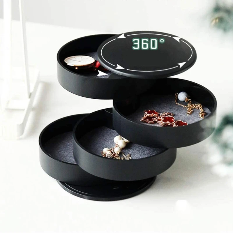 

1 Set Jewelry Organizer Box Silicone Resin Mold for Women Kids, DIY Multi-Layer C7AF