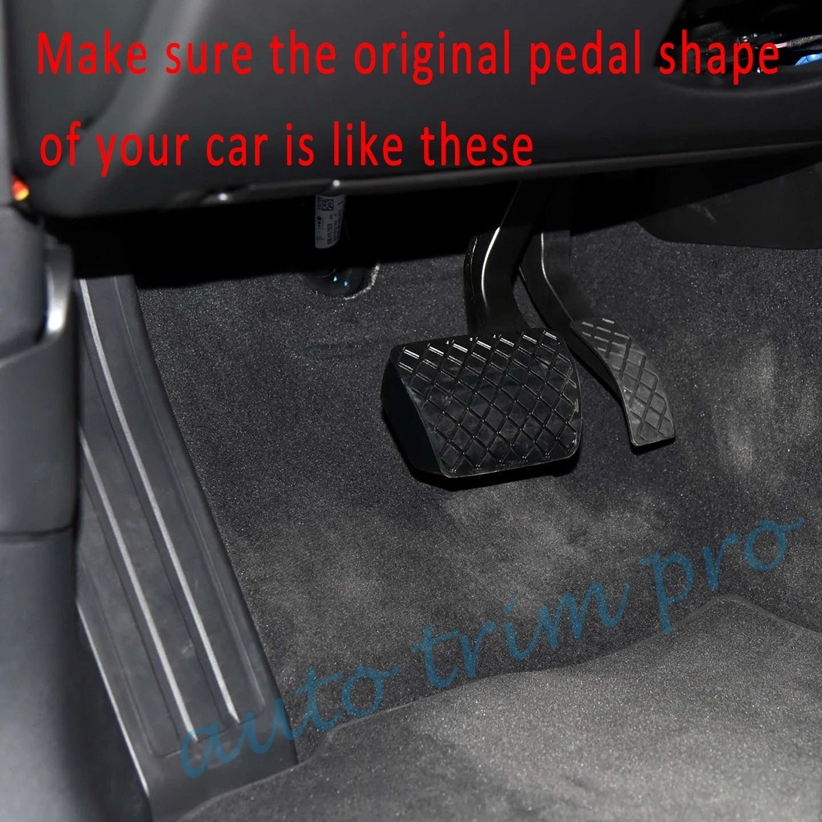 Anti Slip Throttle Fuel Gas Padel Accessories Accelerator Brake Footrest Foot Rest Pad Pedals Fit For Porsche Macan 2019 | Автомобили и