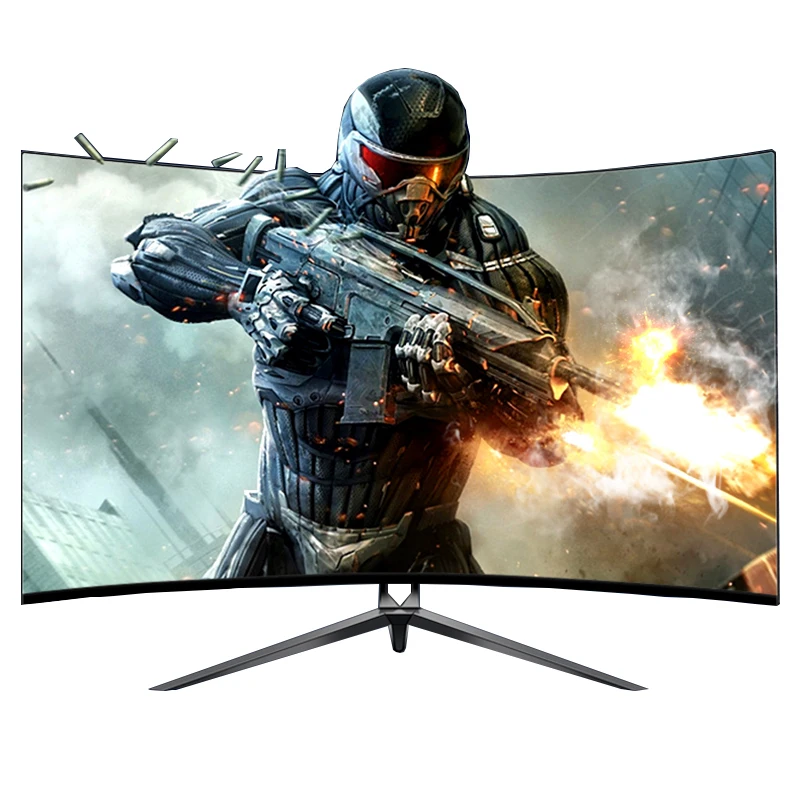 

1MS 32 " 165hz Monitor Gamer LCD Curved Screen Monitor PC HD Gaming Display for Desktop HDMI Monitor for Computer 2k Monitor