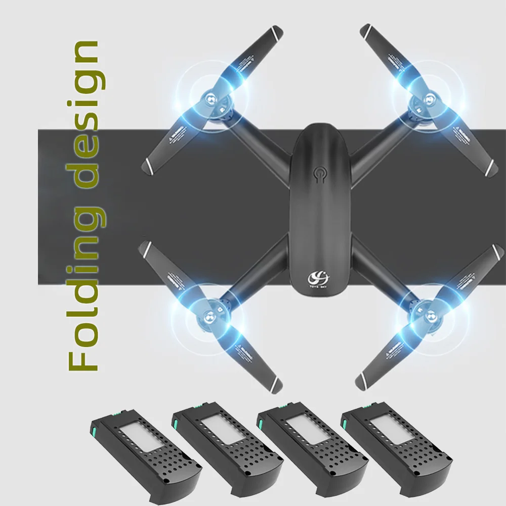 4K Радиоуправляемый Дрон Дроны с камерой вертолет игрушки Квадрокоптер селфи S165 VS