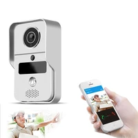 smart 1080p home wifi video door phone intercom doorbell wireless unlock peephole camera viewer