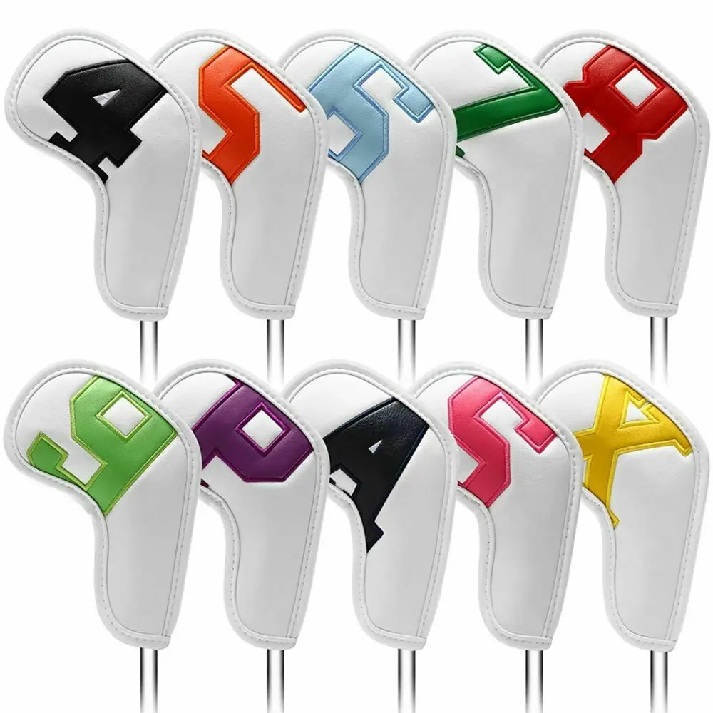 

Cover Colors Long Neck Covers Head Protect Golf Iron 10