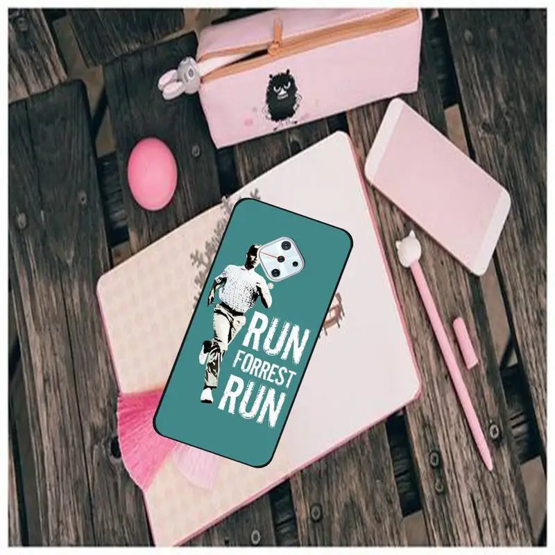 

LJHYDFCNB Forrest Gump Black Soft Phone Case For Vivo X9 9s 20 Plus Y97 83 75 71 69 V15 V17 V5 S