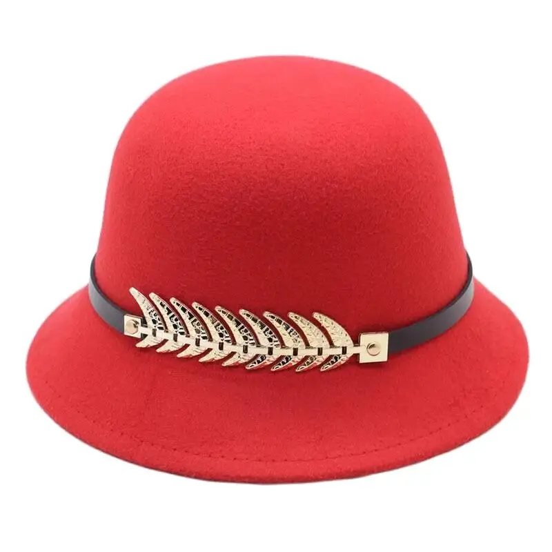 2018 новинка для возраста от 9 цветов Сезон осень зима имитация шерсти шляпа Fedora