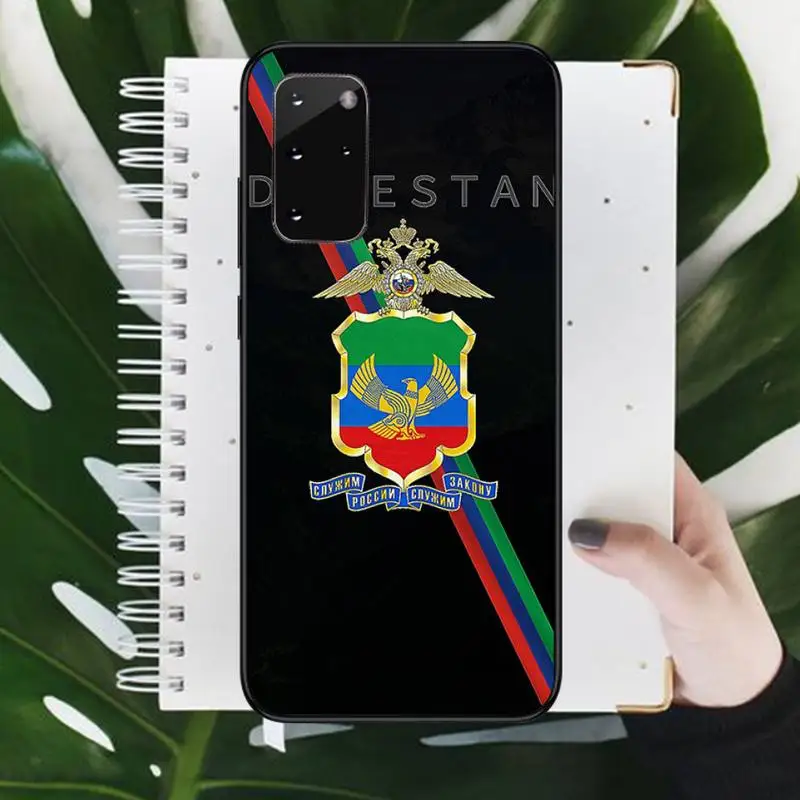 

Dagestan Flag Coat Of Arms Map Phone Case For Samsung galaxy S 9 10 20 A 10 21 30 31 40 50 51 71 s note 20 j 4 2018 plus