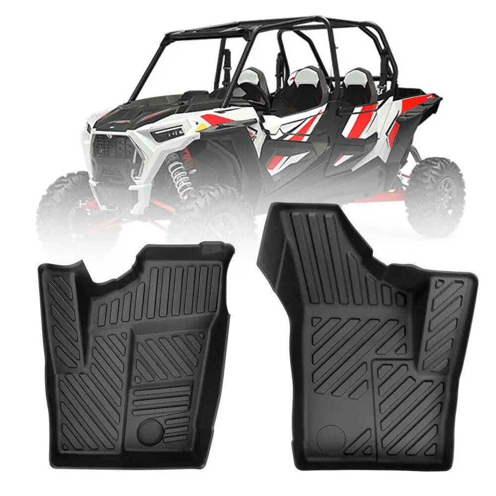 UTV всепогодная резиновая передняя подкладка протектор коврики для Polaris RZR XP 1000- коврики набор
