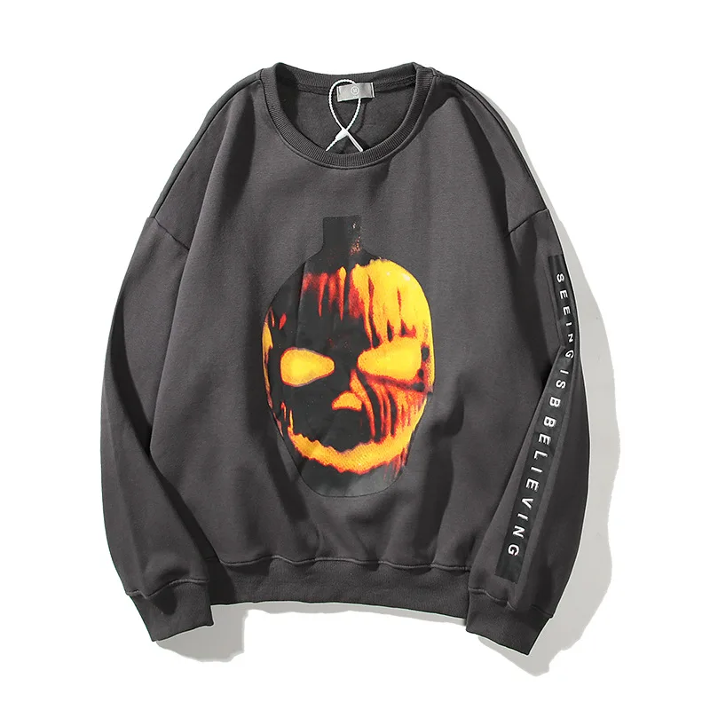 

Kanye West Hip Hop Graffiti Plus Velvet Sweatshirt Streetwear Men Harajuku Stranger Things Vintage Hoodie Men Xxxtentacion