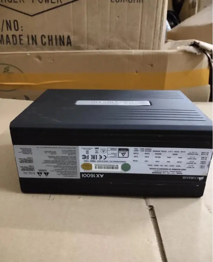 

usedd original AX1600i Desktop Computer Power Supply , 80PLUS Titanium Gold, Full Module with cables