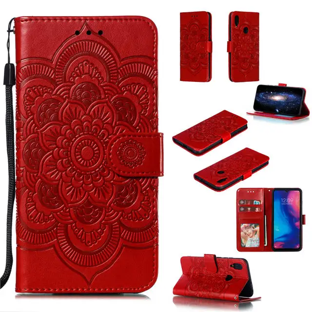 Red B Чехол-книжка для Redmi 7 Note7, чехол для Xiaomi Redmi Note 7, роскошный 3D бумажник с тиснением, кожаный чехол для Redmi Note 8 Pro, 8A 7 S, чехол - Цвет: Red B