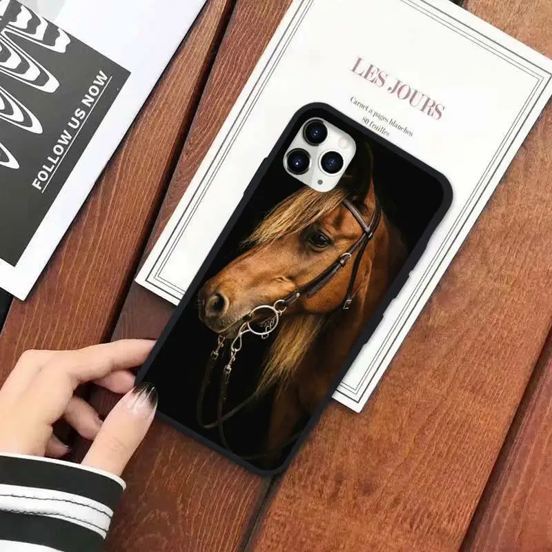 

Animal horse Phone Case for iPhone 11 12 mini pro XS MAX 8 7 6 6S Plus X 5S SE 2020 XR