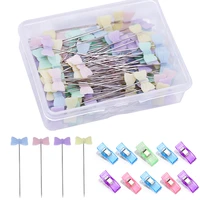 dailylike 30pcs patchwork pins positioning needle sewing tool needle 10pcs plastic sewing clips sewing accessories