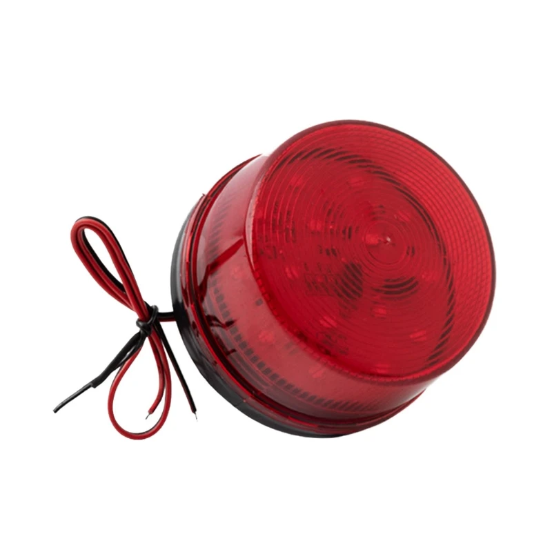 

2021 New Industrial Signal Round Red Warning Light Strobe Warning Lamp For Security DC12V