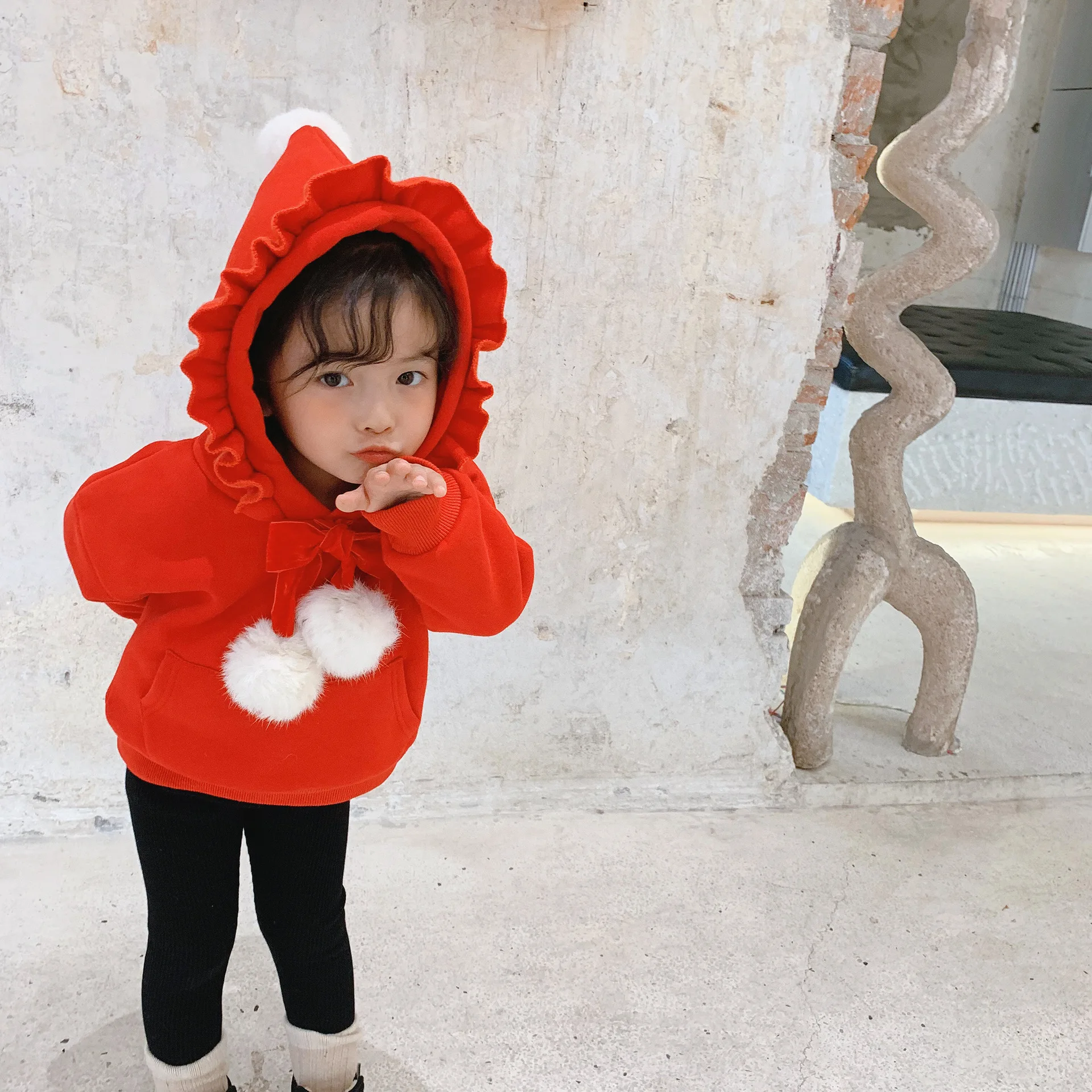 Новое поступление зимняя одежда в рождественском стиле хлопковая утепленная и