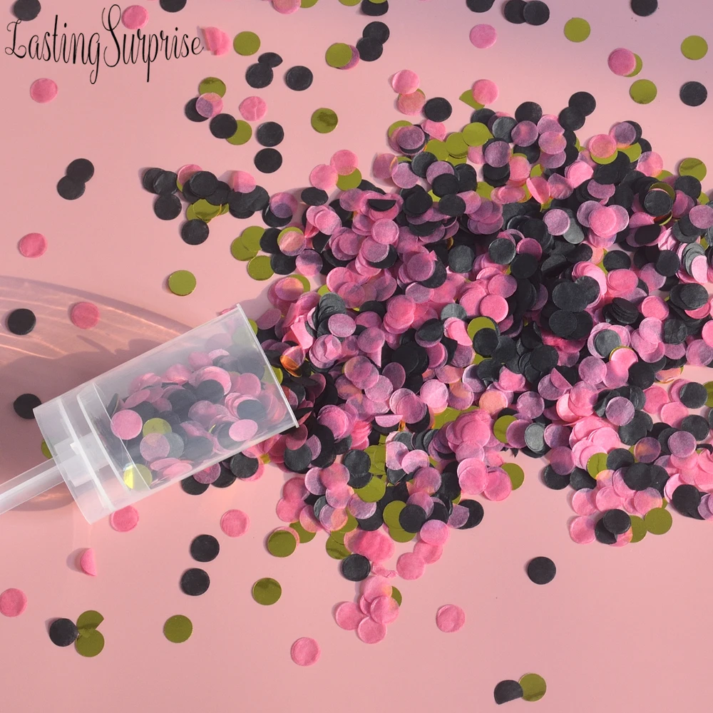 1 шт. конфетти Поппер Свадьба Вечеринка невесты помолвка вечеринка Цветок бумага