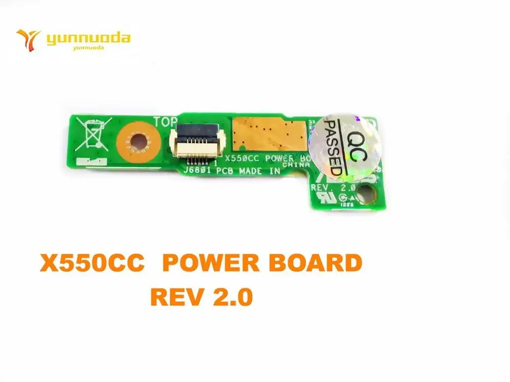 Оригинал для ASUS X550CC плата питания REV 2,0 протестирована хорошая бесплатная доставка Оригинал для ASUS X550CC плата питания REV 2,0 протестирована хорошая бесплатная доставка