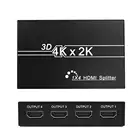 Разветвитель 4K 1x4 HDMI 1 в 4 выход 4K 30 Гц Поддержка 3D Full HD 1080P для Xbox, PS4, PS3
