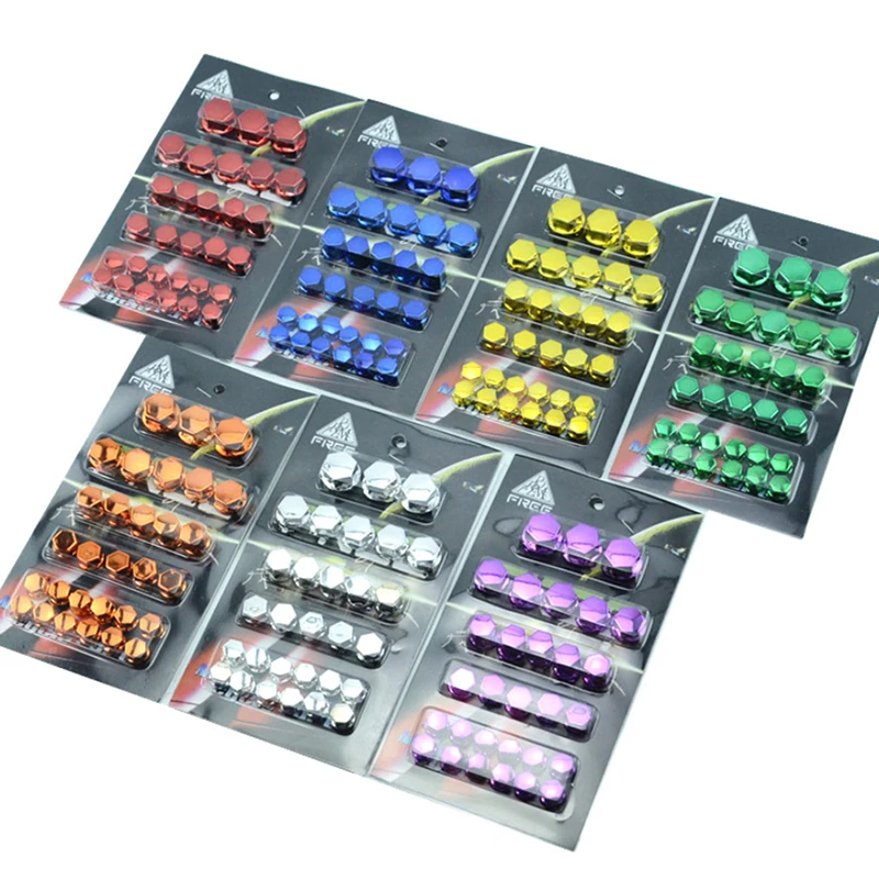 

30pcs Motorcycle Screw Modified Decorative Parts Head Cover Decor Cap Accessories For Yamaha