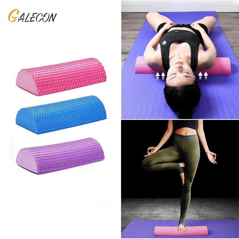 

EVA 30/45/60/90 см полукруглая Йога-колонка, полукруглая Колонка для йоги, Подушка для спины, фитнес-колонка, тренажерный зал, домашние упражнения, ...