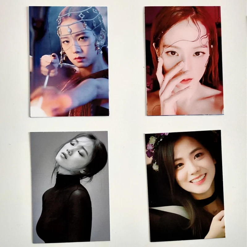 16 шт./компл. KPOP BLACKPINK девушки альбом фото карты ПВХ карты самодельные ломо карты фотокарты вентиляторы подарки