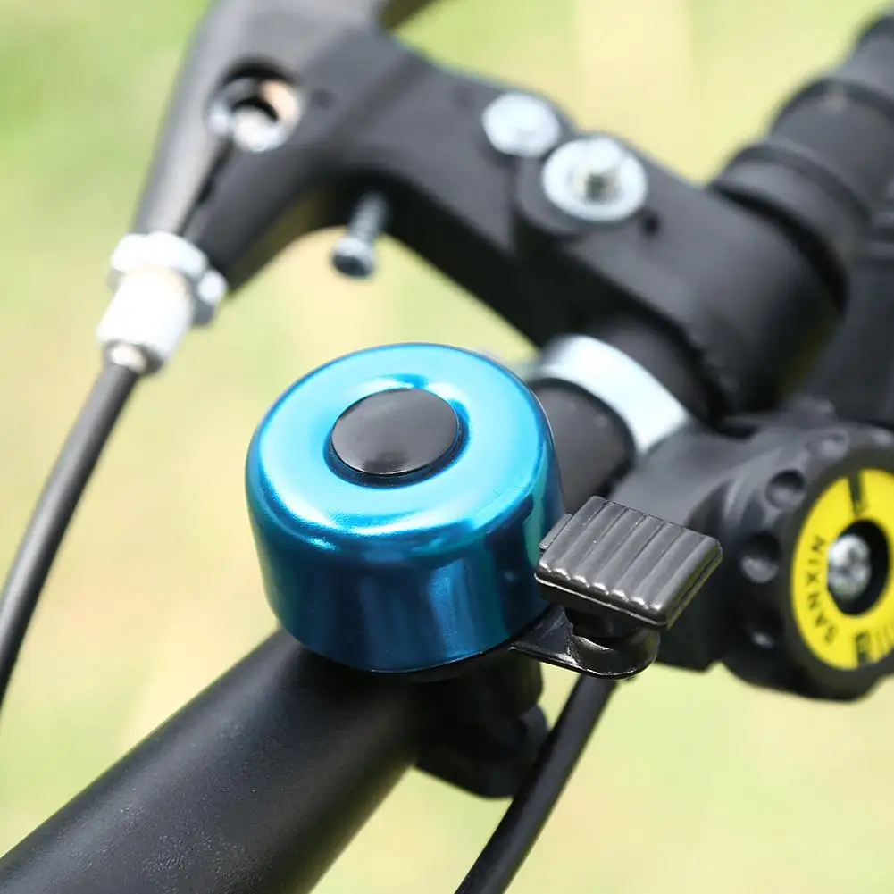 Мини алюминиевый сплав тембр bicicleta MTB Горный Руль кольцо Рог звуковой сигнал на
