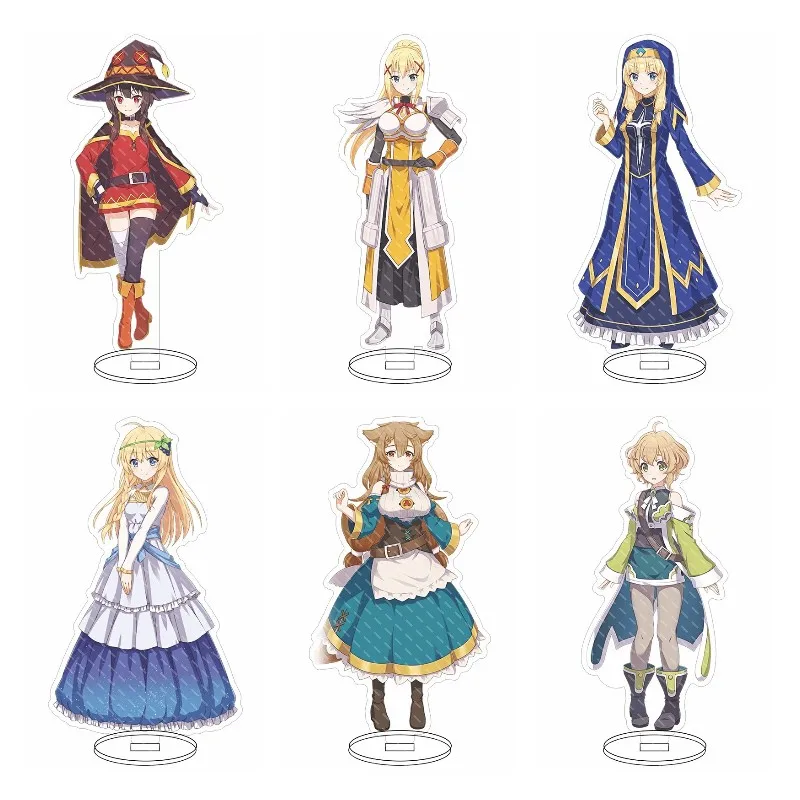 

Japanese Anime Character New Model Cartoon Figure Double-Sided Hd Design Acrylic Stands Model Desk Decor Prop Xmas Gift Hot Sale