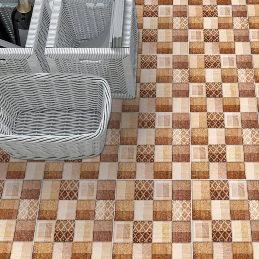 Креативные винтажные деревянные текстурные наклейки 3d декор для пола