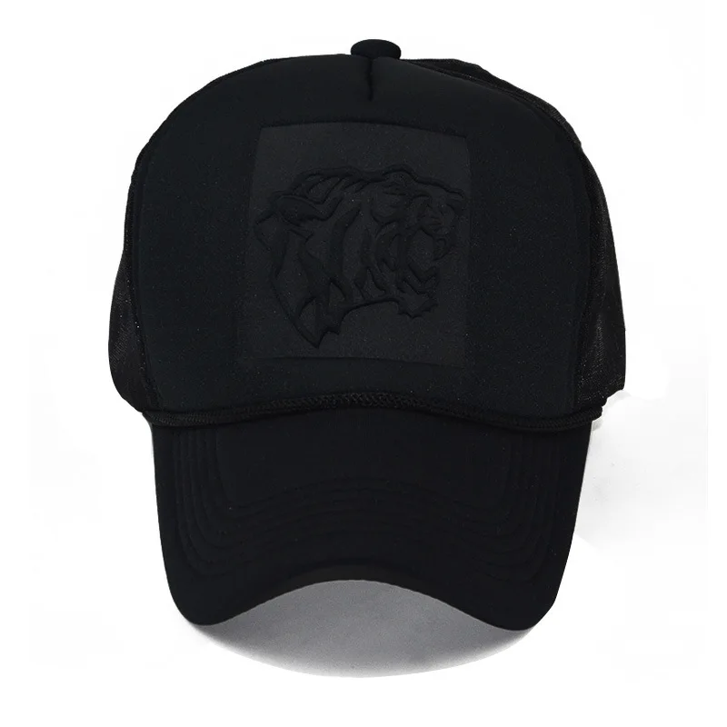 2020 Горячая сетка животное бейсбольная Кепка унисекс Snapback s тигр вышивка