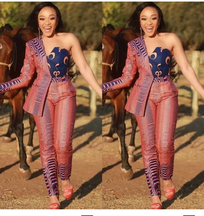 2019 зимний женский комплект на одно плечо с неровным принтом без бретелек