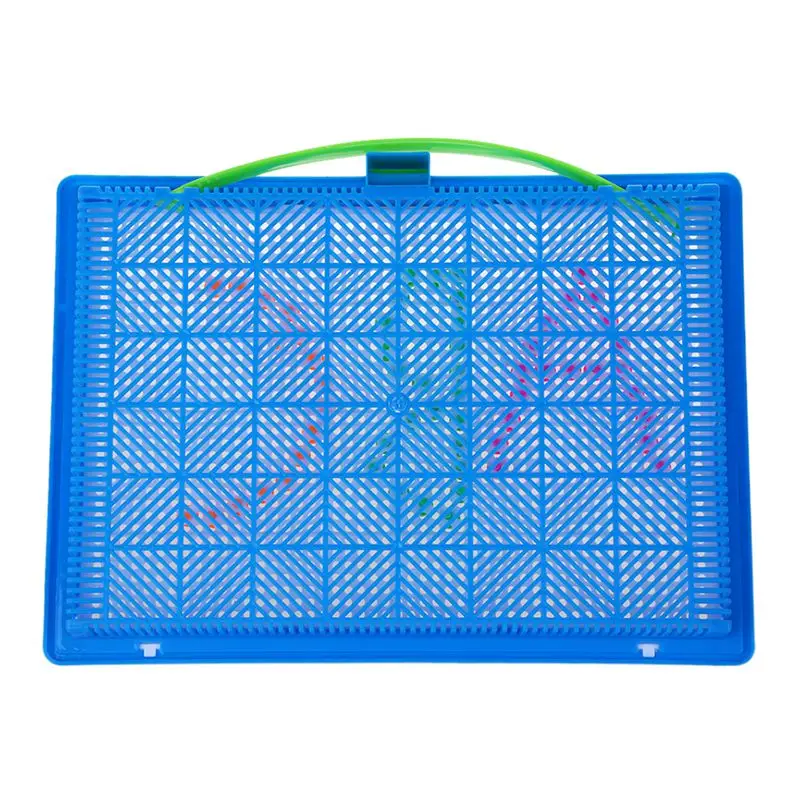 

296 Mushroom Nail ligent 3D Puzzle Games DIY Mushroom Nail Plastic Flashboard Children Toys Educational Toy ran color