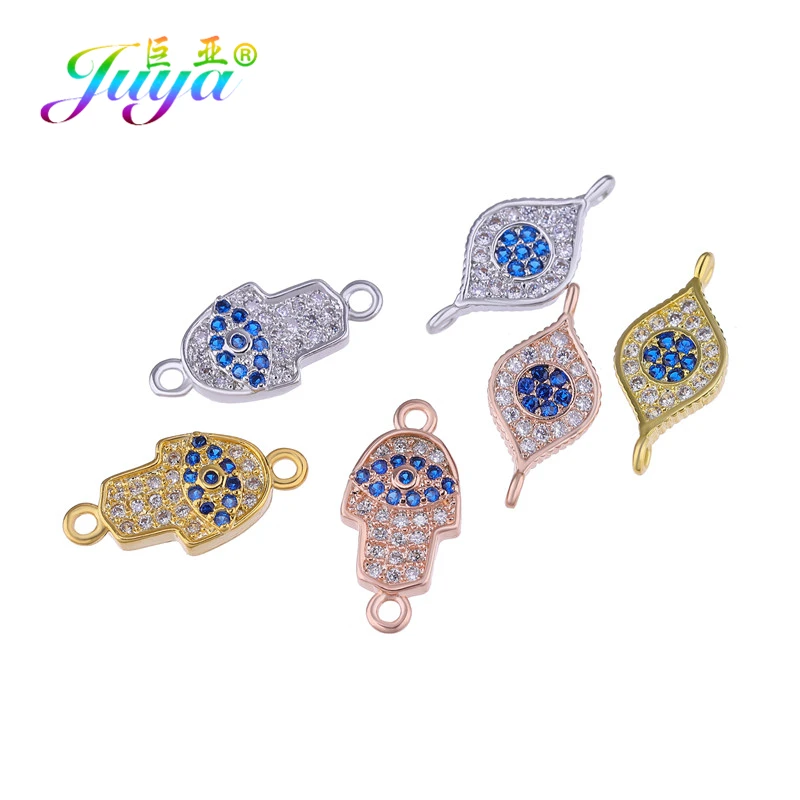 Juya DIY турецкие браслеты изготовление сережек аксессуары микро циркониевая эмаль