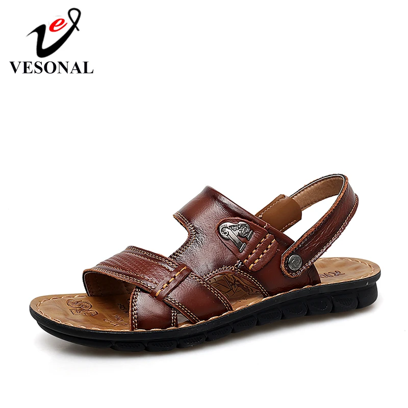 Мужские сандалии из натуральной кожи ручной работы|Сандалии| |