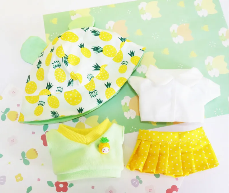 

[MYKPOP]KPOP Doll's Clothes & Accessories: Summer Clothes Set for 20cm doll (without doll) Fans Collection SA20072613