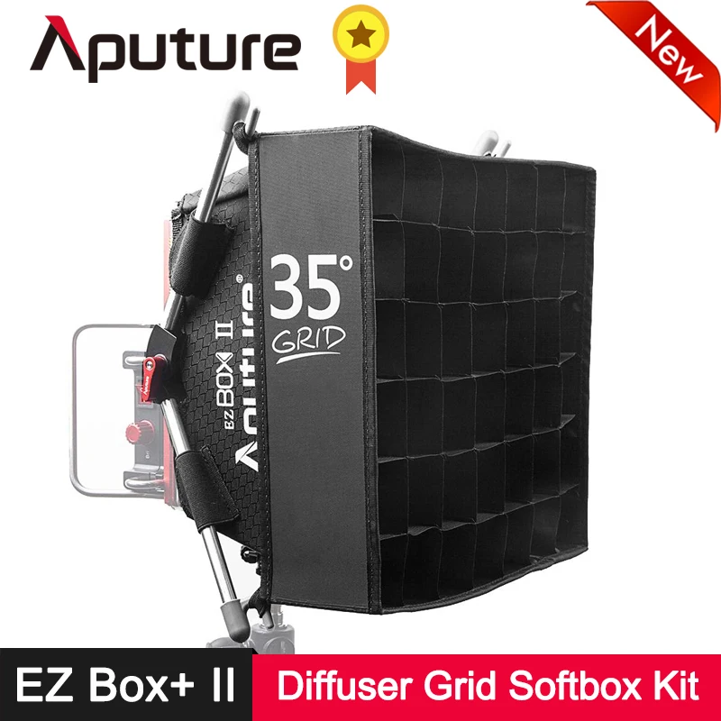 Aputure EZ Box + II рассеиватель Сетка Мягкий светильник коробка комплект для Amaran HR672 AL-528