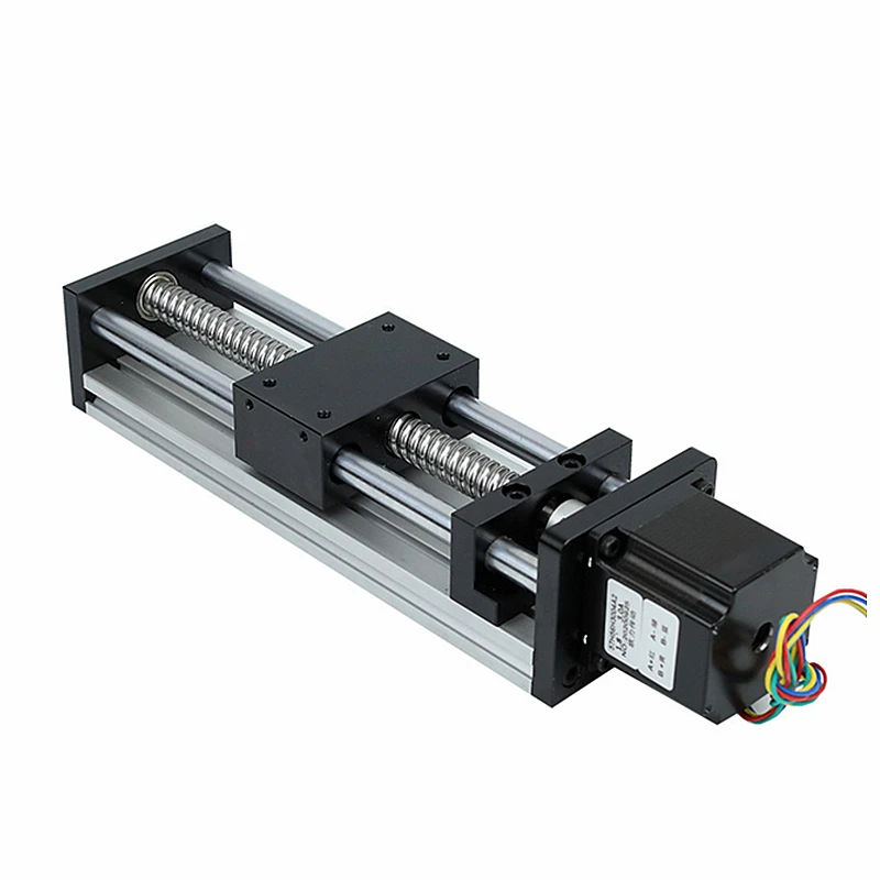 

GGP 1204 1605 1610 Ball screw Linear Guide Motion Module 50-700MM Effective Stroke Rail Table With motor for CNC 3D Printer Part