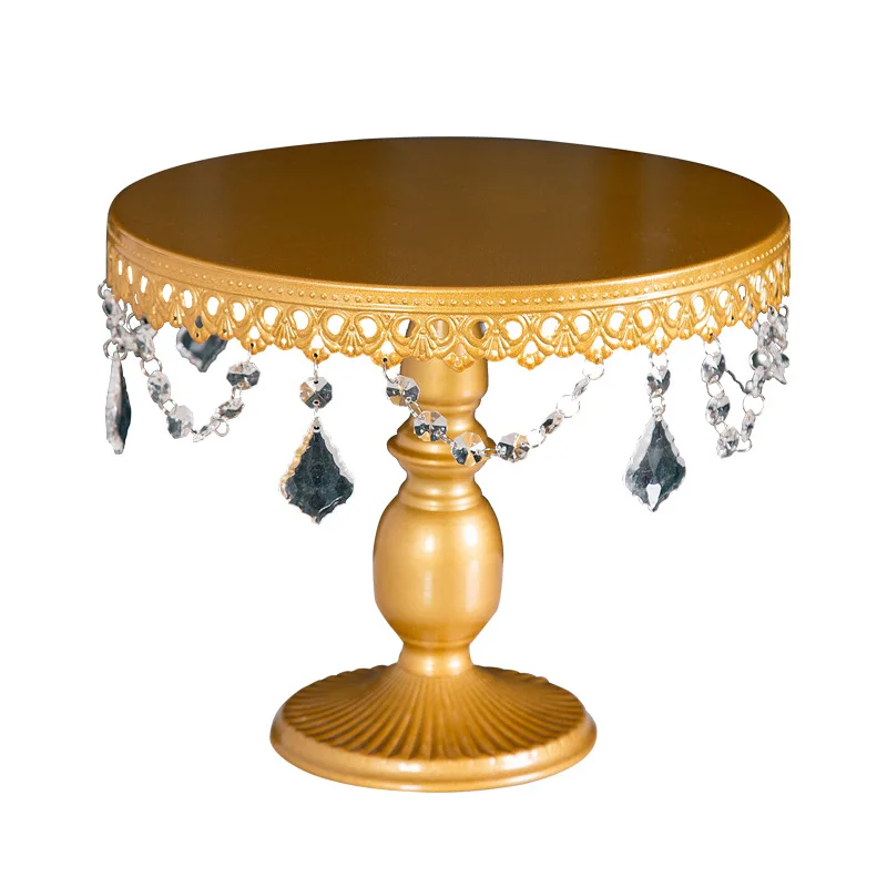 

Gold Cake Stands and Pastry Trays, Metal Wedding Cupcake Stand Set Pedestal/Display/Plate, Birthday Party Decor for Table