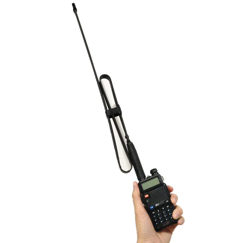 CS Tactical Antenna for BAOFENG UV-5R UV-82 UV-6R BF-F8 Walkie Talkie VHF UHF Radio Transceiver Fordable SMA-F | Мобильные телефоны