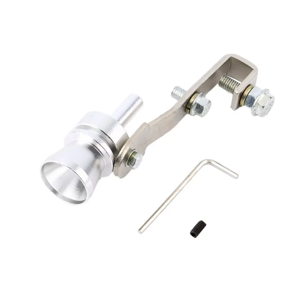 

New Arrived Universal Turbo Sound Whistle Exhaust Pipe Tailpipe BOV Blow off Valve Simulator Aluminum Promotion Dropshipping
