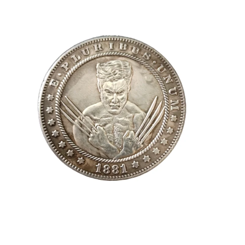 

Хобо Ник 1881-CC, монета американского доллара Моргана, тип 123