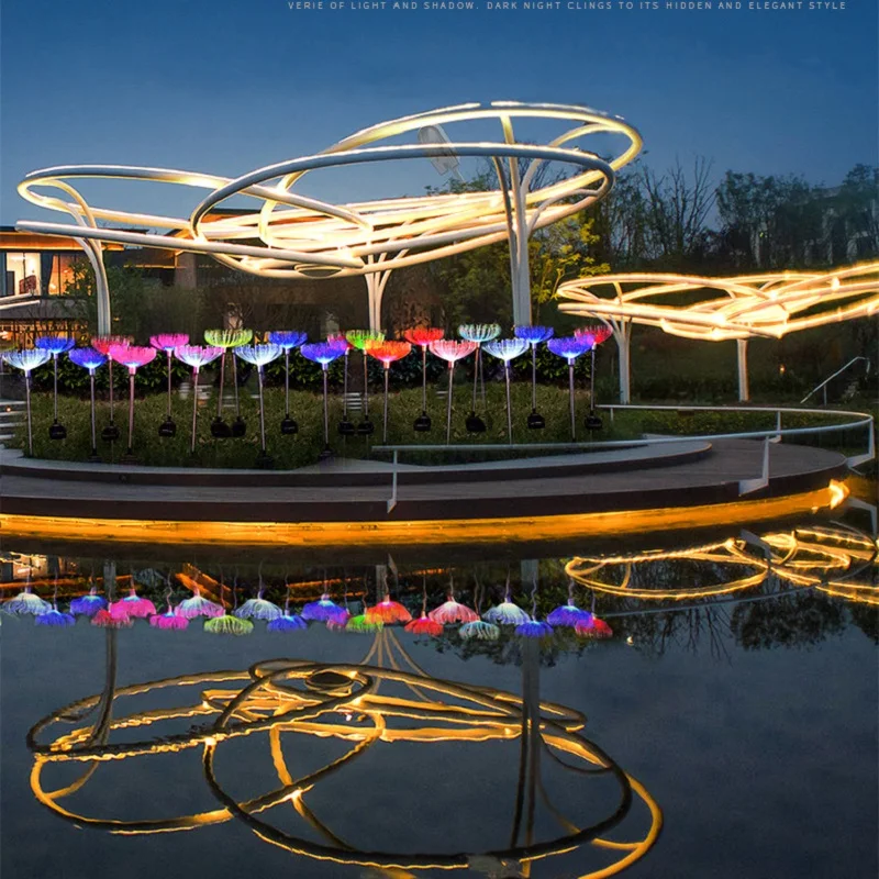 

Outdoor Solar Lamps LED Jellyfish Garden Decoration Light Outdoor Landscape Lawn Lamp Wedding Lights