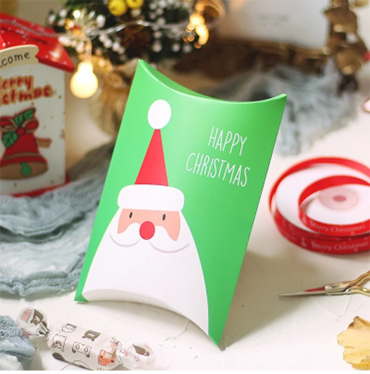 Рождественская Подарочная коробка FENGRISE, Рождественский Декор для дома,, Navidad, Рождественское украшение, рождественские вечерние украшения, счастливый год