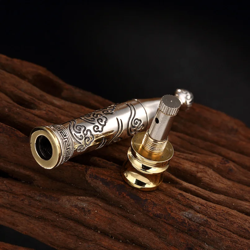 Кулон-фильтр для сигарет из стерлингового серебра S925 пробы Серебряный фильтр