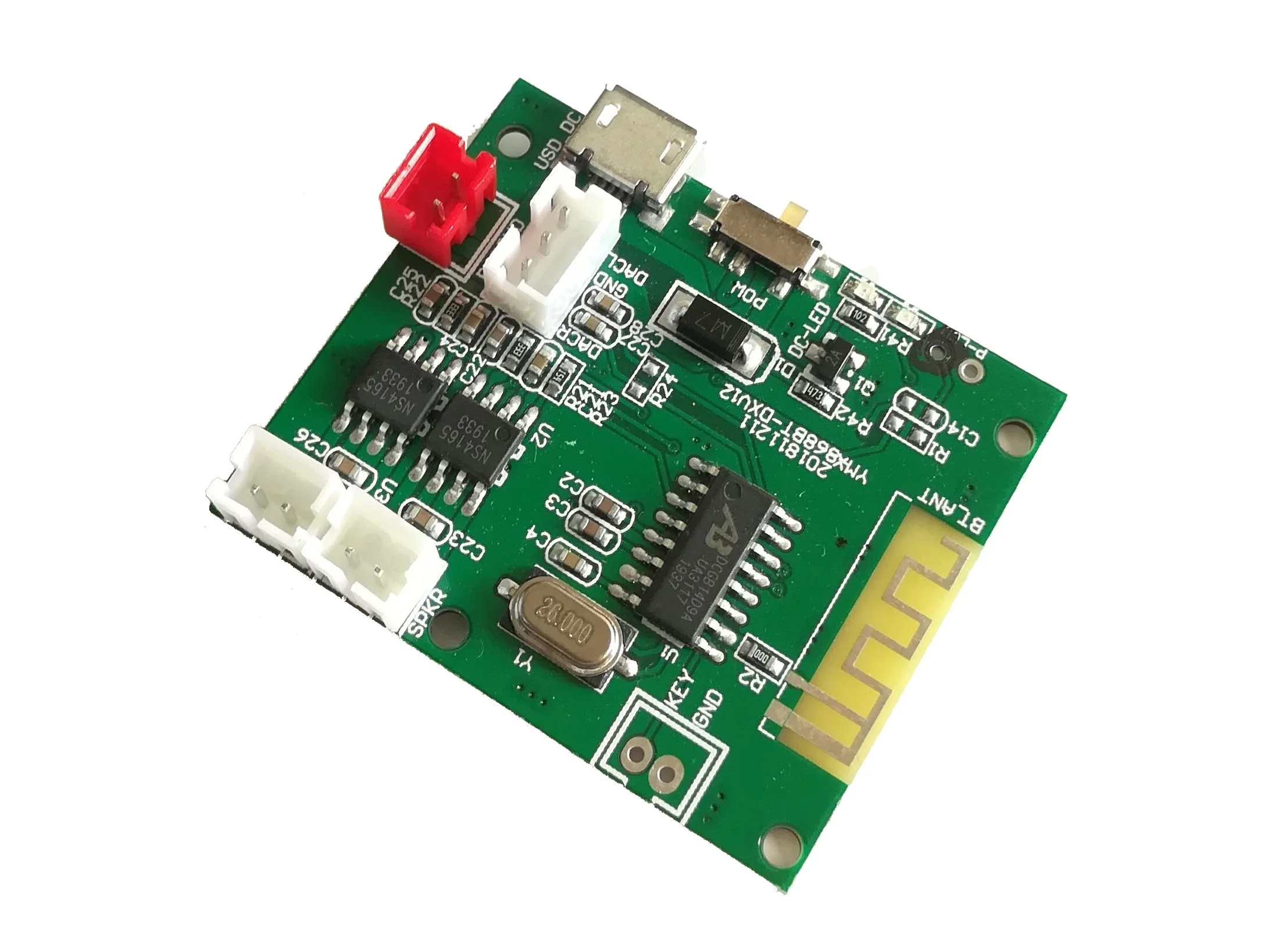 High Quality Promotion Fashion TWS Bluetooth Module Power Amplifier Pcba 2 * 5W Audio Player Board | Электроника