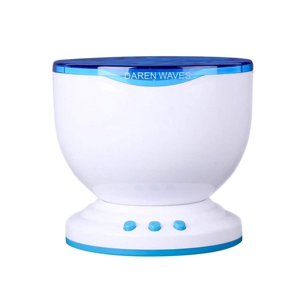 Проекционная лампа со звуком океана комнатный подводный светильник для серфинга