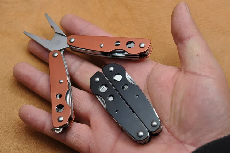 Mack Walker T04 из нержавеющей стали карманные EDC Мини мульти Складные плоскогубцы с ножом Отвертка открывалка для бутылок для путешествий и кемпинга