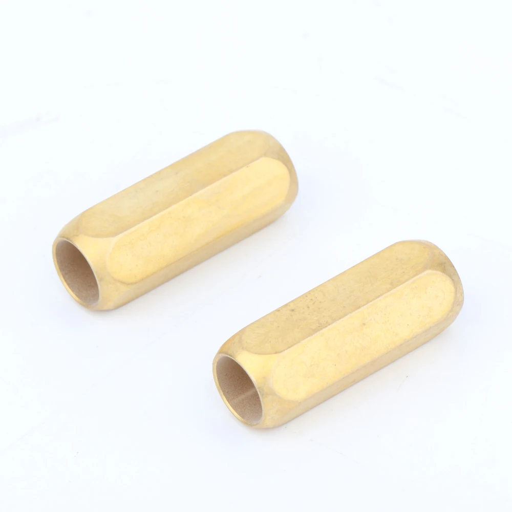 2 Pcs Hi-end Brass cable ring USB Cable hifi RCA Cable Audio DIY Wire Connector Black Speaker cable Wire Pants Boots