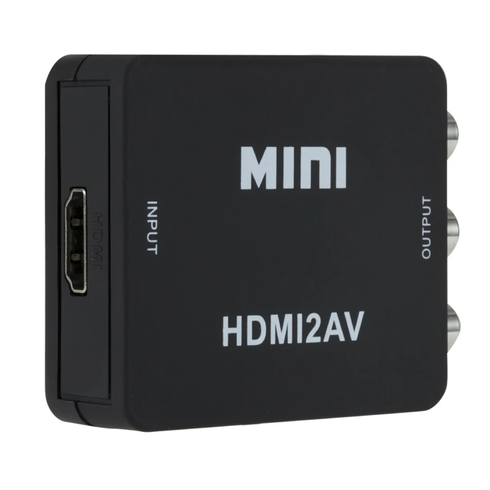 Адаптер скалер Grwibeou HD 1080P совместимый с AV композитный преобразователь видео RCA CVSB