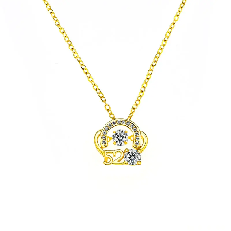 

XIAOBOACC520 Micro-Inlaid Zircon Necklace for Women Korean Fashion Full Daimond Choker Chains Jewelry